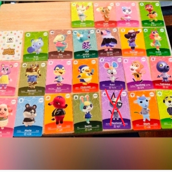 Amiibo Cards Various Animal Crossing Custom Set Men Women Girls Boys Teen - Picture 3 of 9